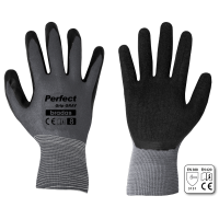 Рукавички захисні PERFECT GRIP GRAY латекс, розмір 10, RWPGGY10