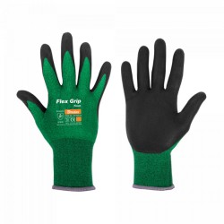 Рукавички захисні FLEX GRIP FOAM, нітрил, розмір 9, RWFGF9