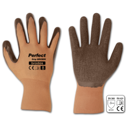 Рукавички захисні PERFECT GRIP GRAY латекс, розмір 9, RWPGBR9