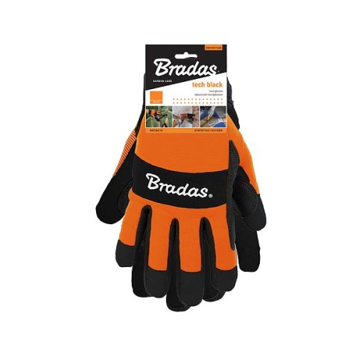 Рукавички робочі TECH BLACK, розмір 9, RWTBC9
