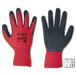 Рукавички захисні PERFECT GRIP RED латекс, розмір 8, RWPGRD8