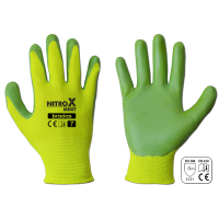 Рукавички захисні NITROX MINT нітрил, розмір 6, RWNM6