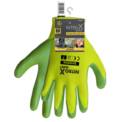 Рукавички захисні NITROX MINT нітрил, розмір 6, RWNM6