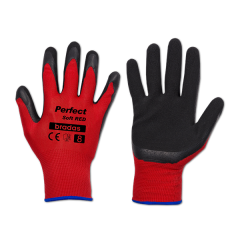 Рукавички захисні PERFECT SOFT RED латекс, розмір 9, RWPSRD9