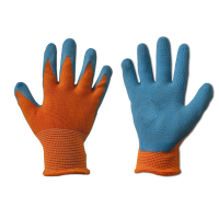 Рукавички захисні ORANGE латекс, розмір 4, RWDOR4