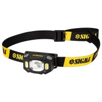 Ліхтар налобний LED акумуляторний SIGMA 300 Лм 1200 мАг із сенсором (5390231)