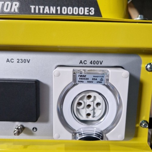 Генератор бензиновый Titan SС10000-F3, 7,5 кВт