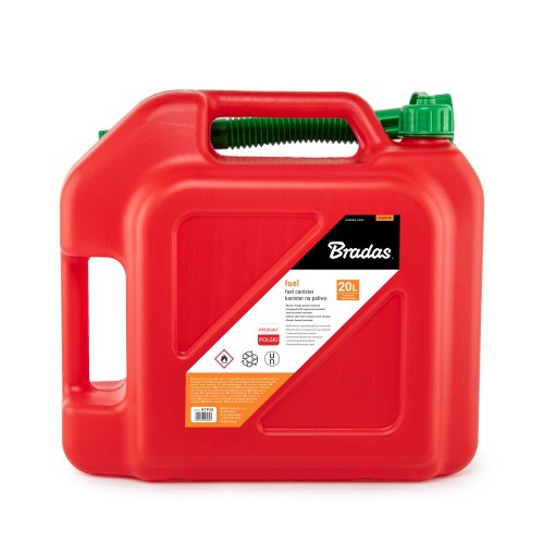 Канистра для бензина Bradas 20л с лейкой KTP20