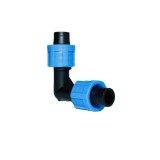 Колено зажимное для капельной ленты SantehPlast