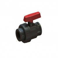 Кран шаровый резьба 3/4" внутренняя D-25 SantehPlast
