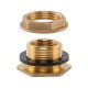 Втулка для бака РB 1/2" - РЗ 3/4" с гайкой и прокладкой 3/4", Bradas BR-P12034