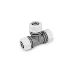 Тройник для подключения шланга 1/2 или 5/8 дюйма Bradas WHITE LINE, WL-2210-12