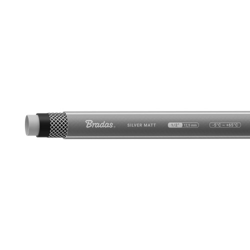 Шланг поливочный 4-х слойный Bradas SILVER MATT 1/2" - 30 м