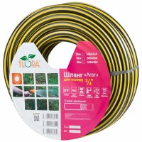 Шланг для поливу Flora Агат 3/4" - 30м 3-х шаровий ( 5066454 )