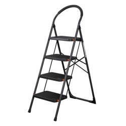 Складна стрем’янка  сталева Bradas 4 сходинки, висота останнього ступеня 98 см, DIY-LD01/4
