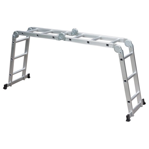Драбина FLORA багатоцільові алюмінієві 4×3 ступенів 3.56м (5031314)
