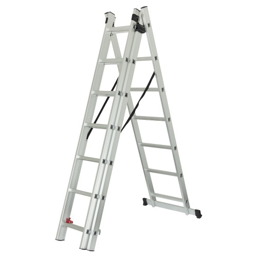 Лестница раскладывающаяся SIGMA универсальная 7 ступеней 4.25м (5032314)