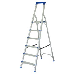 Стрем'янка алюмінієва 6 сходинок 1.80м SIGMA (5036644)