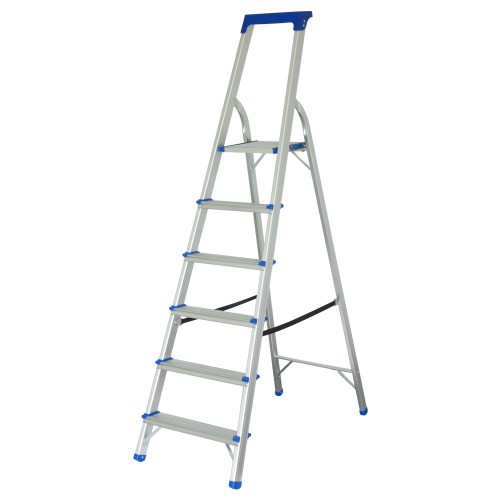 Стремянка SIGMA алюминиевая 6 ступеней  1.80м (5036644)