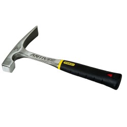 Молоток муляра STANLEY "AntiVibe" з металевою ручкою 570 г