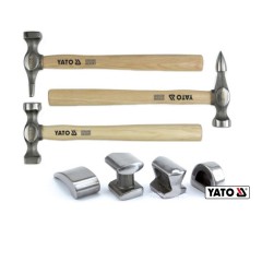 Набор Молотков рихтовочных YATO 4.9 кг 7 шт
