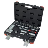 Набор насадок торцевых и бит CrV Taiwan ULTRA 3/8" 39 шт (6003092)