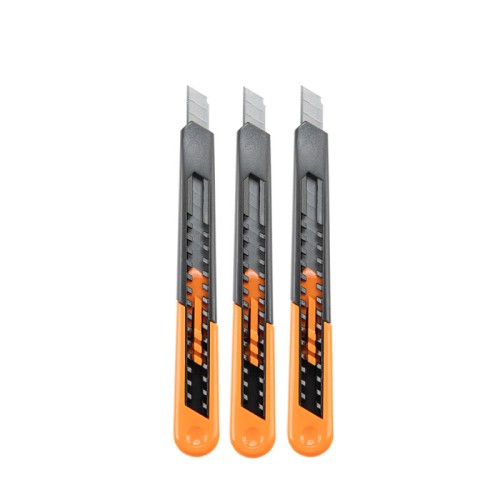 Нож строительный Bradas DIY-KN0921, набор, лезвие 9 мм, ПВХ