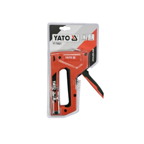 Степлер YATO YT-70021 для скоб 6-14 х 11.3 х 1.2 мм, гвоздей 15 х 1.2 мм