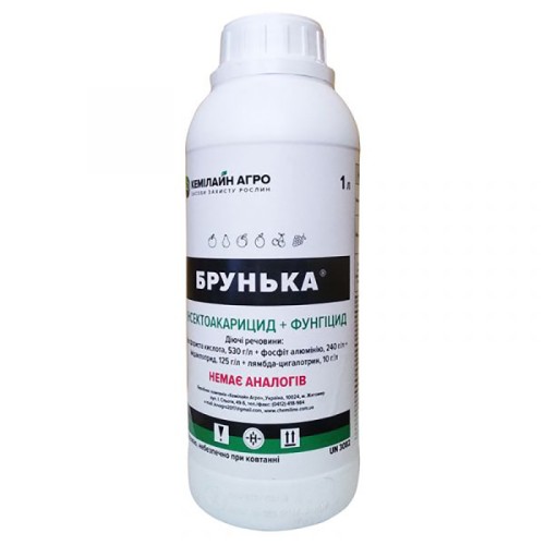 Брунька 1000 мл инсектоакарицид + фунгицид