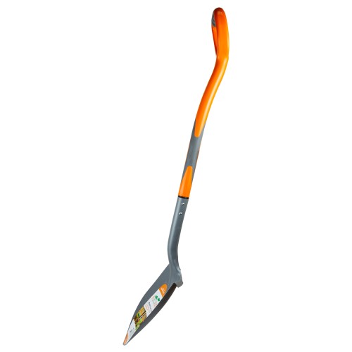 Лопата штыковая американка с пластиковой ручкой FLORA 295×220×1050мм 1.9 кг