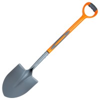Лопата штыковая с пластиковой ручкой FLORA 290×210×1050мм 1.9 кг (5045834)