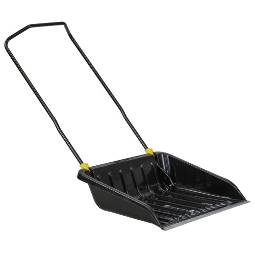 Лопата-ковш для снега с колесиками Prosperplast Snow Monster 74,5х135 см, ковш пластик, ручка металл