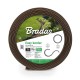 Бордюр прямой Bradas коричневый 40 см х 10м с колышками для крепления