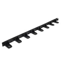 Бордюр 4,5см х 1м QUICK-BORD садовий Bradas чорний OBQB45/E