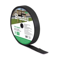 Лента для стабилизации деревьев Bradas 30 мм x 25 м, TYTS3025/BK