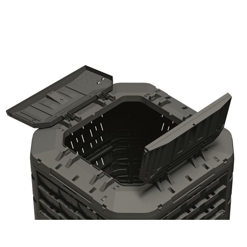 Компостер садовый Prosperplast 950 л черный