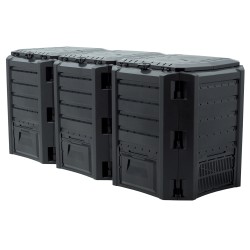 Компостер садовый модуль Prosperplast 1200л черный