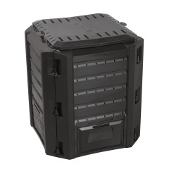Компостер садовый Prosperplast 380л черный