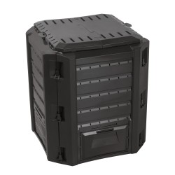 Компостер садовый Prosperplast 380л черный