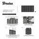 Садовый компостер Bradas 800 л., Ø 105 см, TQ-K09105BOX
