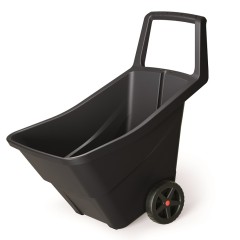 Садовая тачка пластиковая PROSPERPLAST 95 л черная