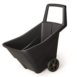Садовая тачка пластиковая PROSPERPLAST 95 л черная