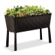Грядка для растений Keter 120 л Easy Grow, коричневая 114х50х76 см