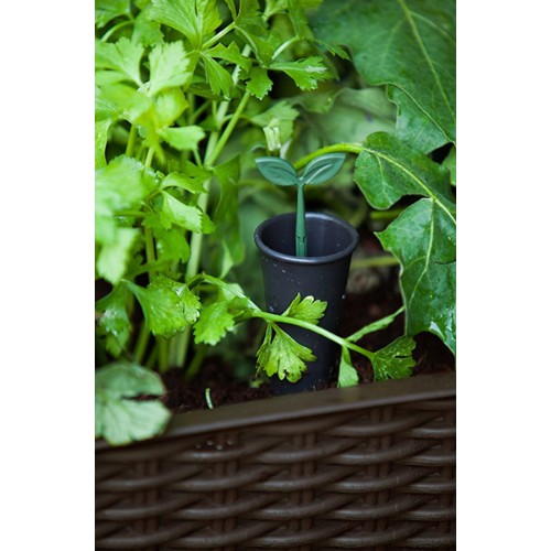 Грядка для растений Keter 120 л Easy Grow, коричневая 114х50х76 см