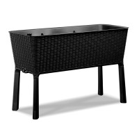 Грядка для растений Keter 120 л Easy Grow, серая 114х50х76 см
