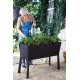 Грядка для растений Keter 120 л Easy Grow, серая 114х50х76 см