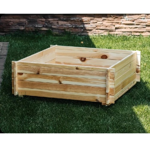 Высокая грядка ящик садовый доска 600х1000х300 Greenbox