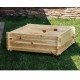 Высокая грядка ящик садовый доска 600х1000х300 Greenbox