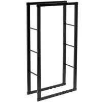 Стелаж для дров VOREL від 30 см сталевий вертикальний 150 см 33314