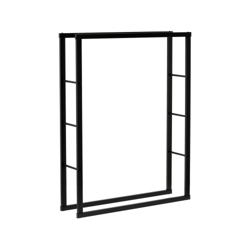 Стеллаж для дров стальной VOREL от 30 см, высота 100 см, 33317